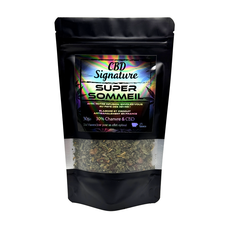 Infusion CBD Super Sommeil Premium CBD Signature | Euphoria Society