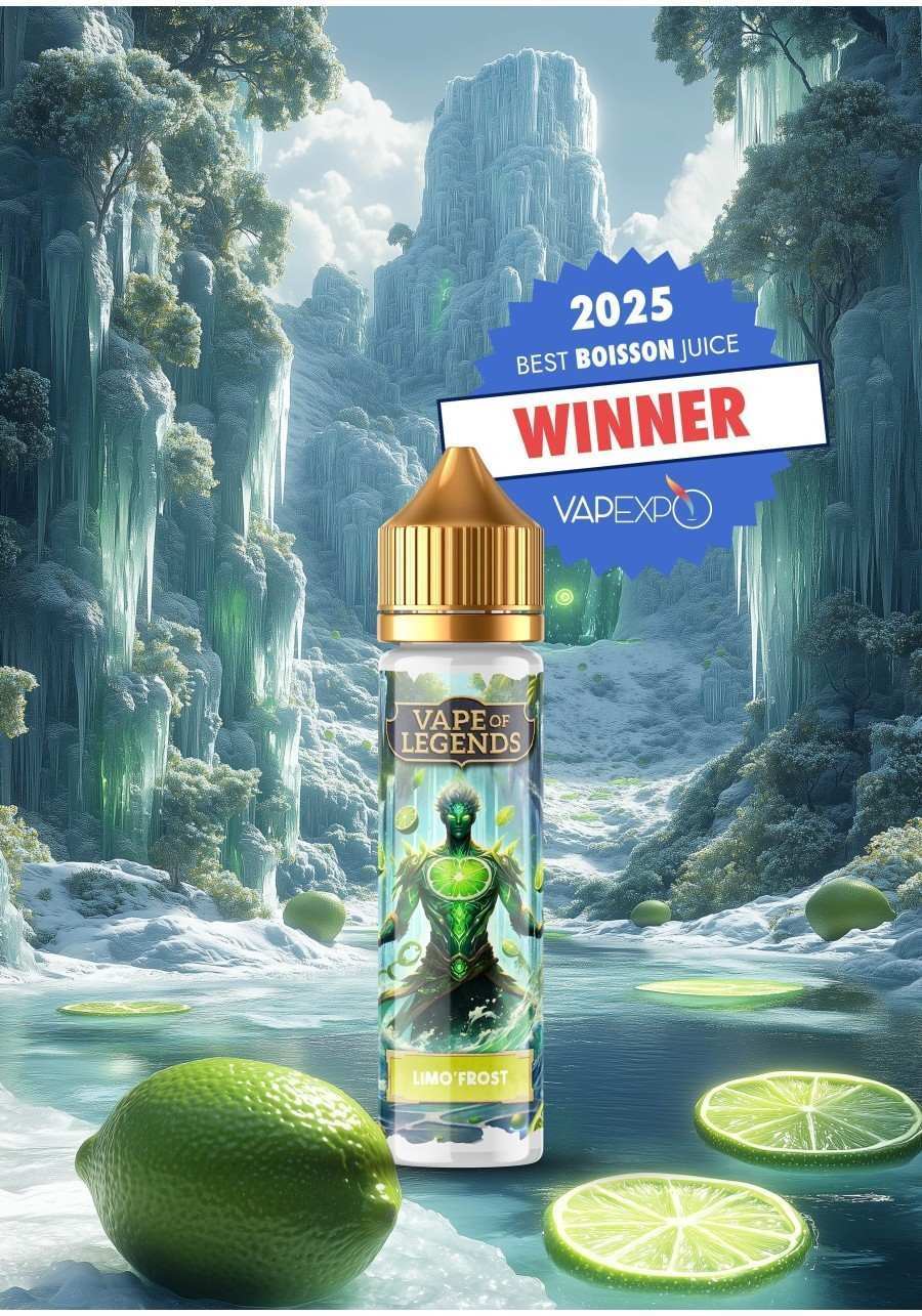 Limo Frost Premium - Élixir Primé de Vape Of Legends