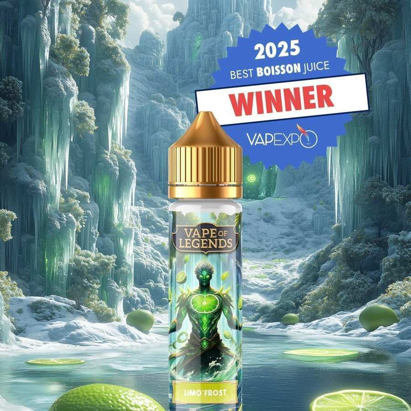 Limo Frost Premium - Élixir Primé de Vape Of Legends