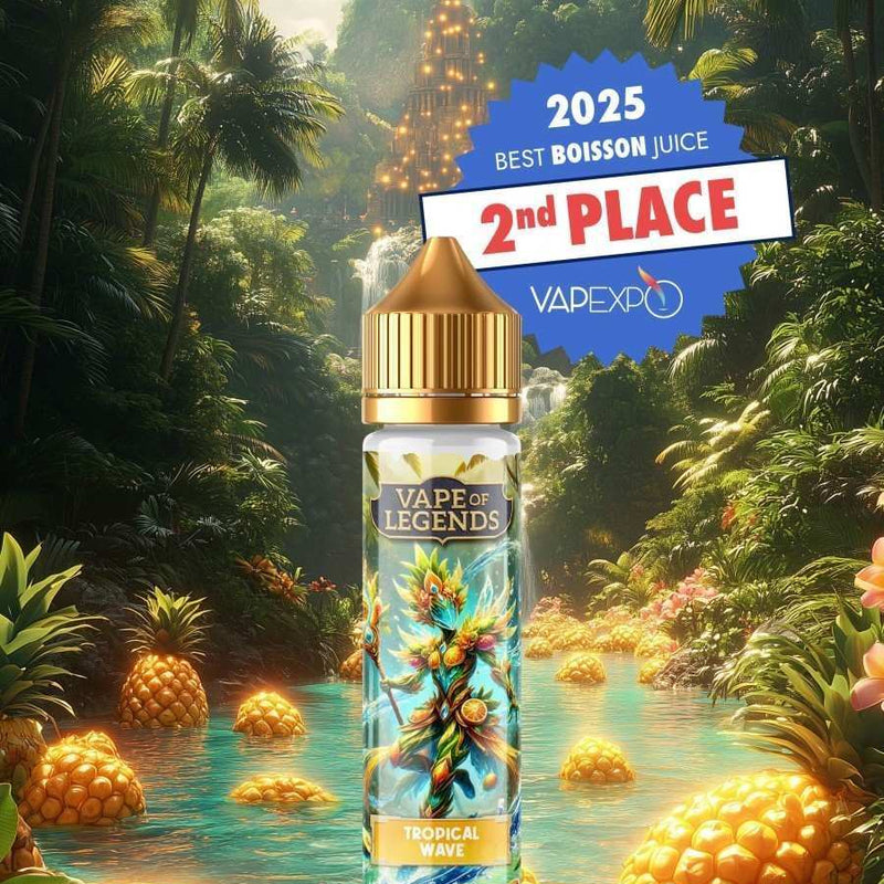 Tropical Wave Paradise - E-liquide Primé Vape Of Legends