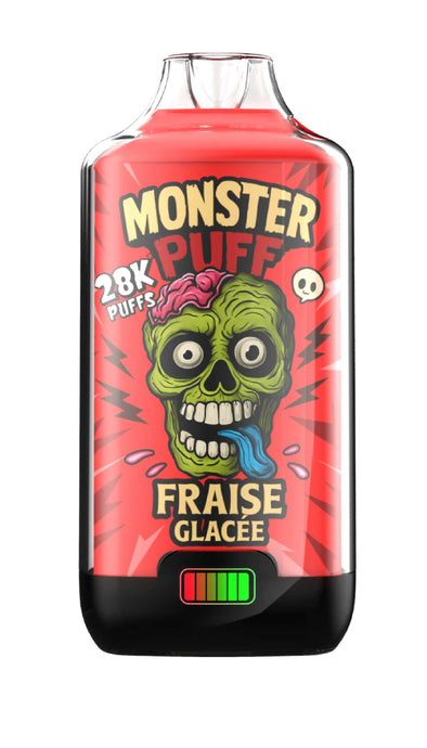 Puff Monster Puff 28k Fraise Glacee (10 mg/ml)
