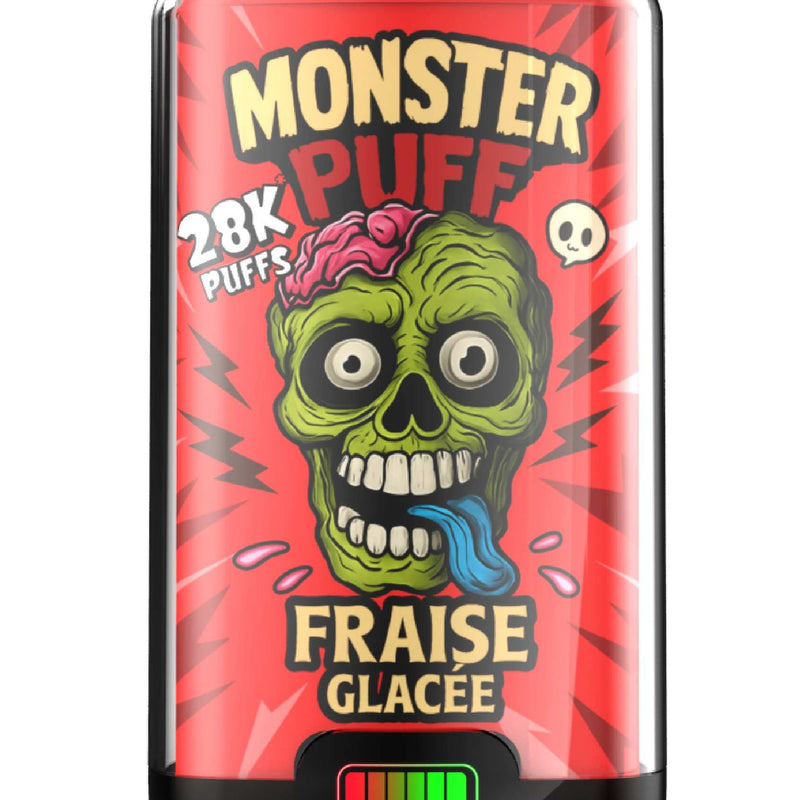 Puff Monster Puff 28k Fraise Glacee (10 mg/ml)