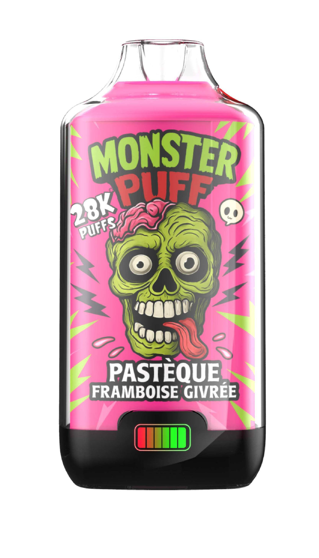 Puff Monster Puff 28k Pasteque Framboise Givree (10 mg/ml)