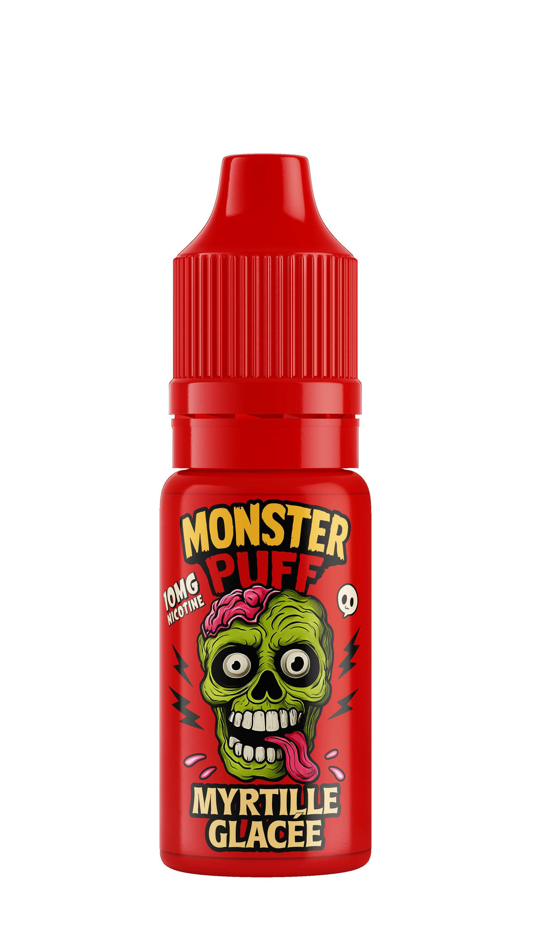 E-liquide Monster Puff Myrtille Glacée 10ml (10 mg/ml)