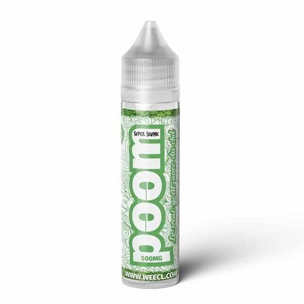 E-liquide CBD Poom Super Skunk 50ml WEECL Terpènes 500mg | Euphoria Society