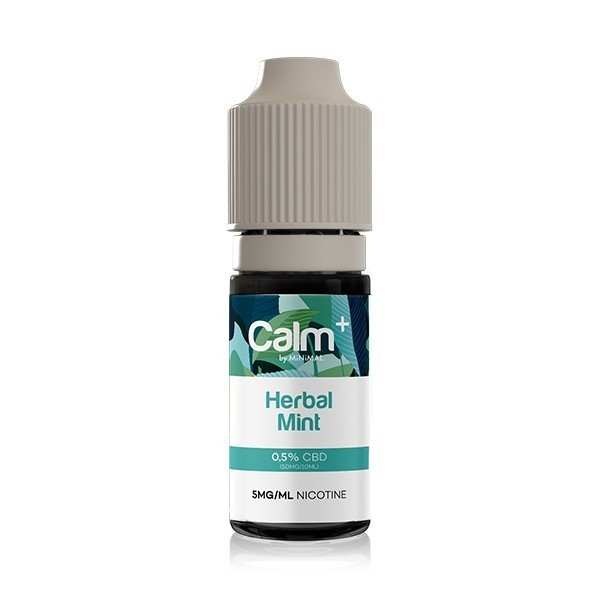E-liquide CBD Herbal Mint 10ml Calm+ FUU 10mg/ml | Euphoria Society