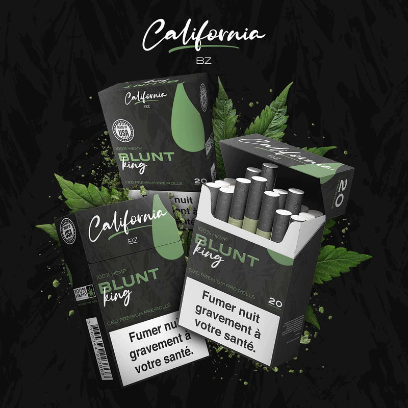 Cigarettes CBD Premium Blunt King California BZ | Euphoria Society