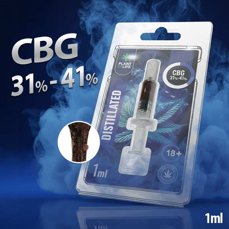 Wax CBG 31-41% Naturelle 1ml Plant of Life | Euphoria Society