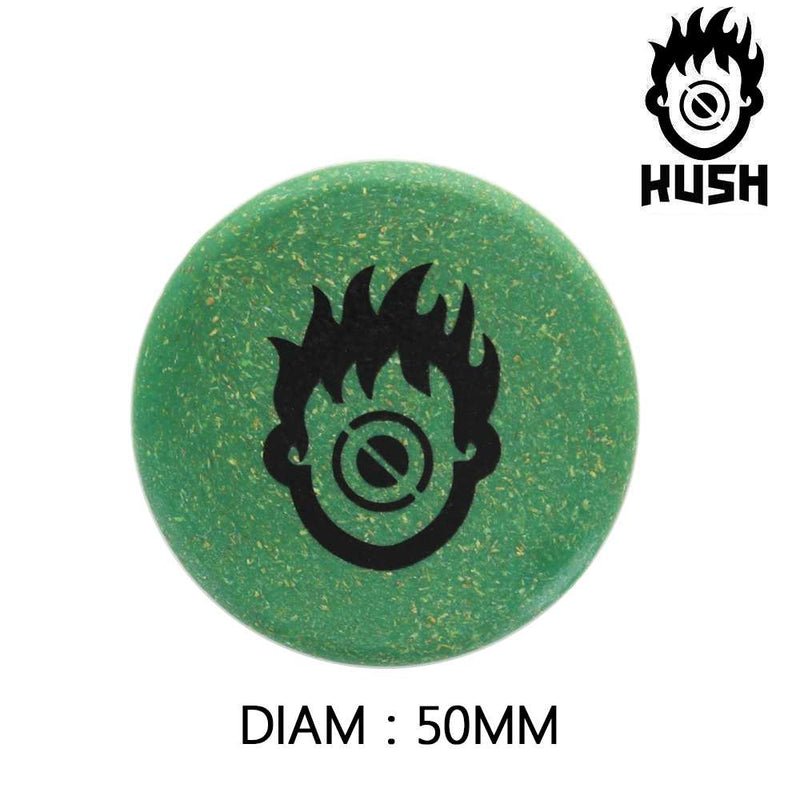 Grinder Chanvre 50mm Kush Bong Green Organic | Euphoria Society