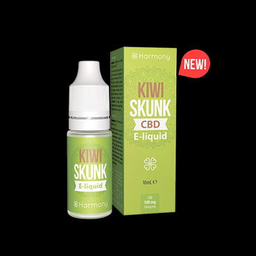E-liquide CBD Kiwi Skunk Harmony 10ml sans nicotine (100mg)