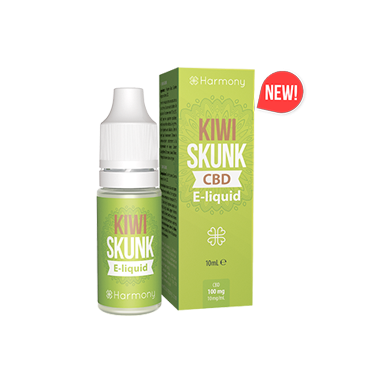 E-liquide CBD Kiwi Skunk Harmony 10ml sans nicotine (100mg)