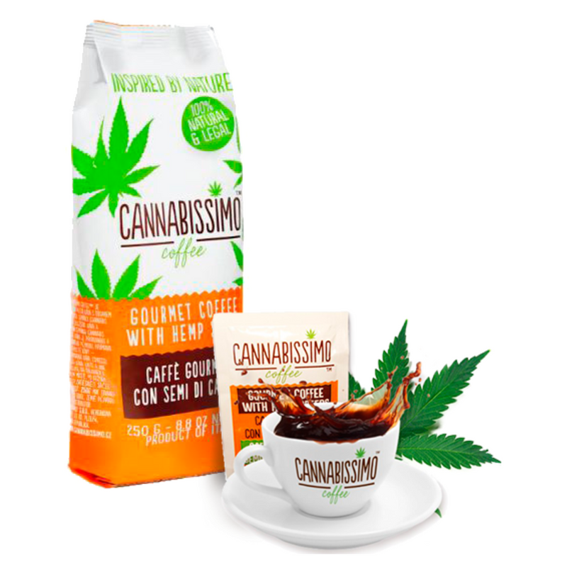Café Graines de Chanvre Moulu Cannabissimo | Euphoria Society