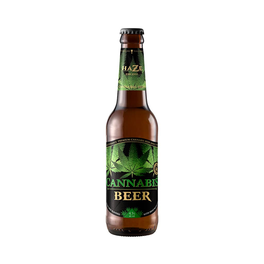 Bière CBD - bouteille 33cl | MULTITRANCE & HAZE (Or)