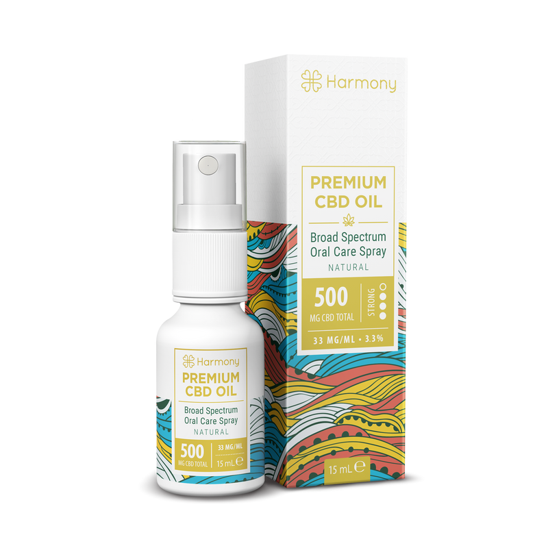 Huile CBD Spray 3.3% Broad Spectrum Nature Harmony | Euphoria Society