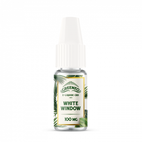 E-liquide CBD White Window | GREENEO sans nicotine (500 mg)