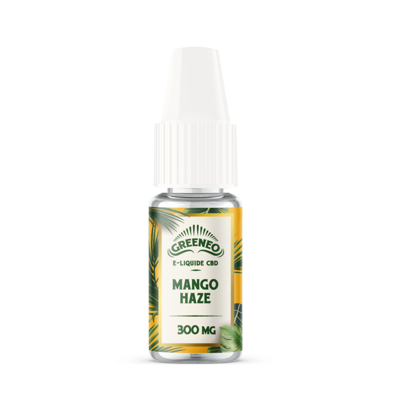 E-liquide CBD Mango Haze Greeneo Sans Nicotine 300mg | Euphoria Society