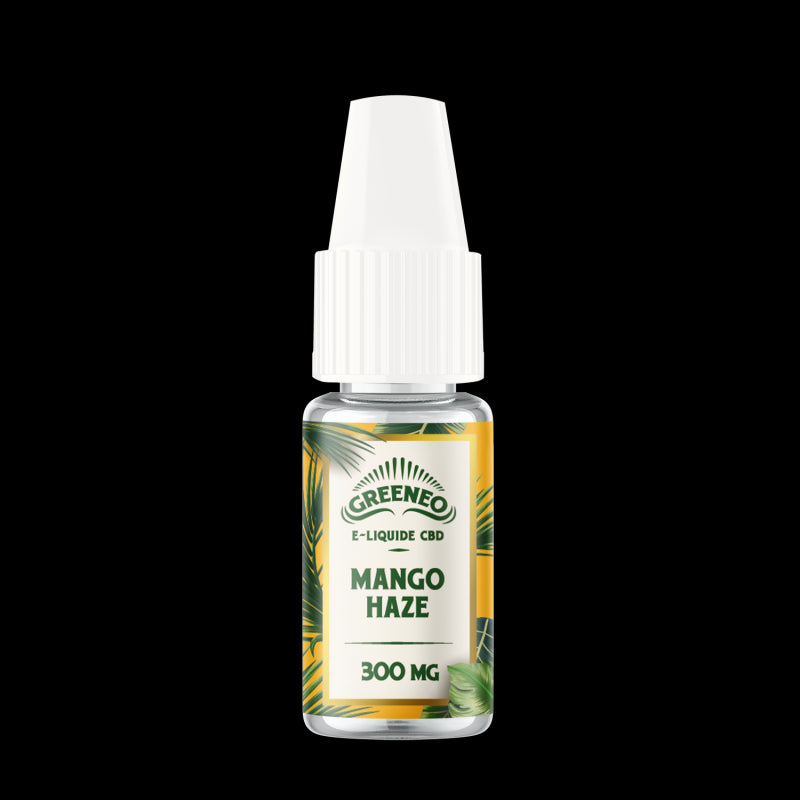 E-liquide CBD Mango Haze | GREENEO sans nicotine (1000 mg)