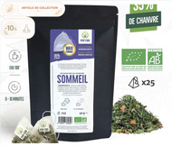 Tisane CBD bio sommeil - sachets | POP CBD