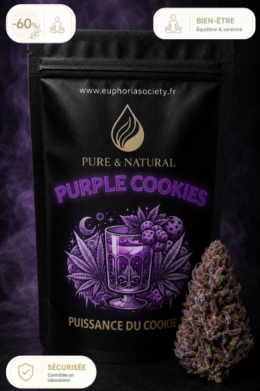 Fleur de CBD Purple Cookie Greenhouse Premium