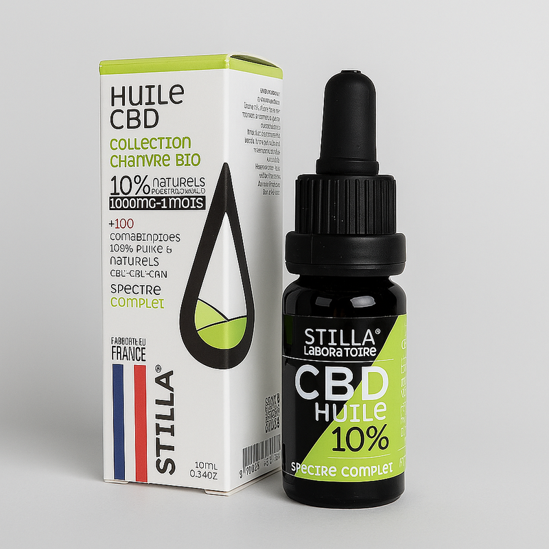 Huile CBD Full Spectrum 10% flacon Euphoria Society