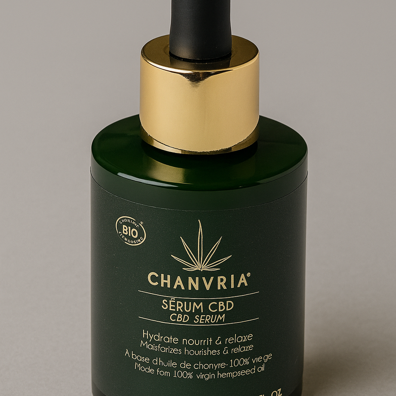 Sérum CBD huile de chanvre bio | CHANVRIA