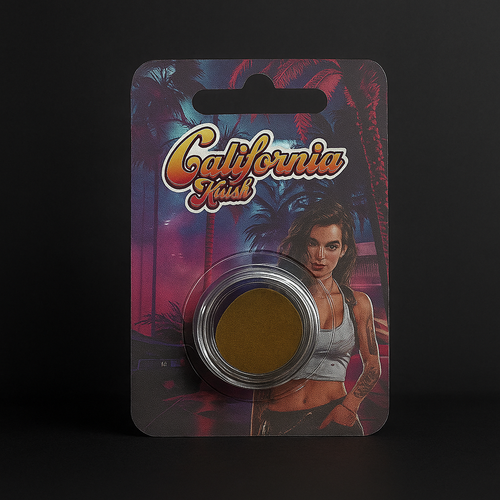 Hash 20% CBD Jaune Mousseux Amnesia - California Kush 3g