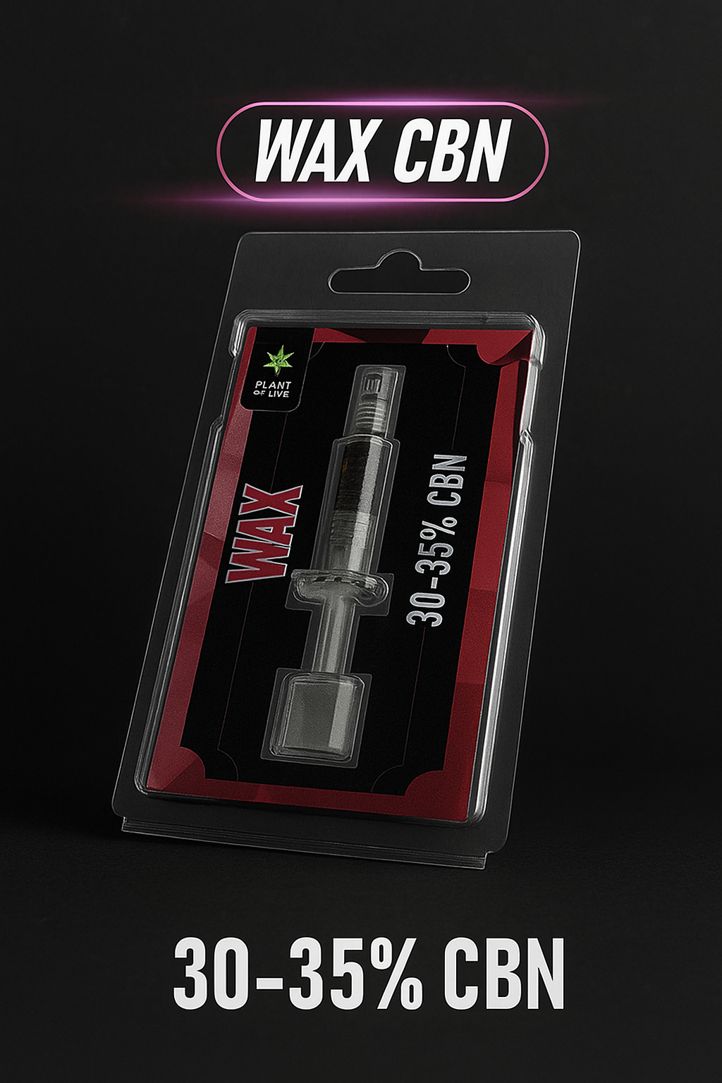 Wax CBN 35% Naturelle 1ml | PLANT OF LIFE