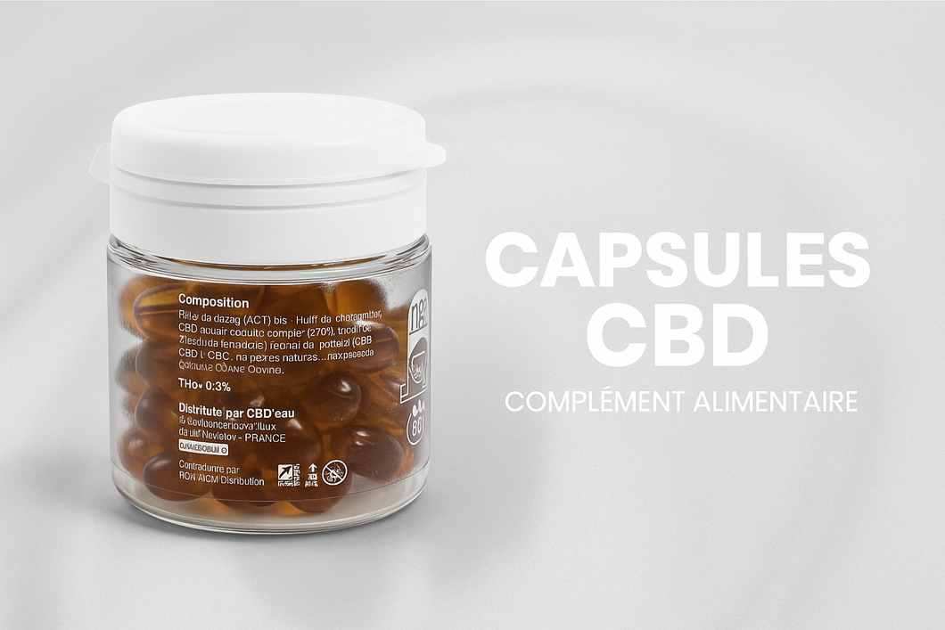 Gélule CBD anti-stress | WELL CBD
