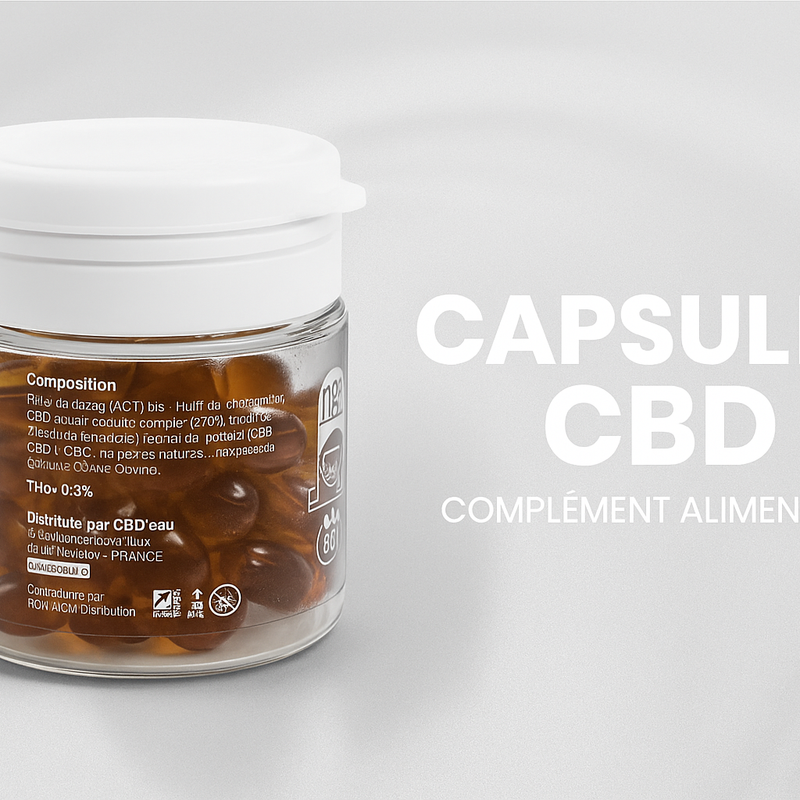 Gélule CBD anti-stress | WELL CBD