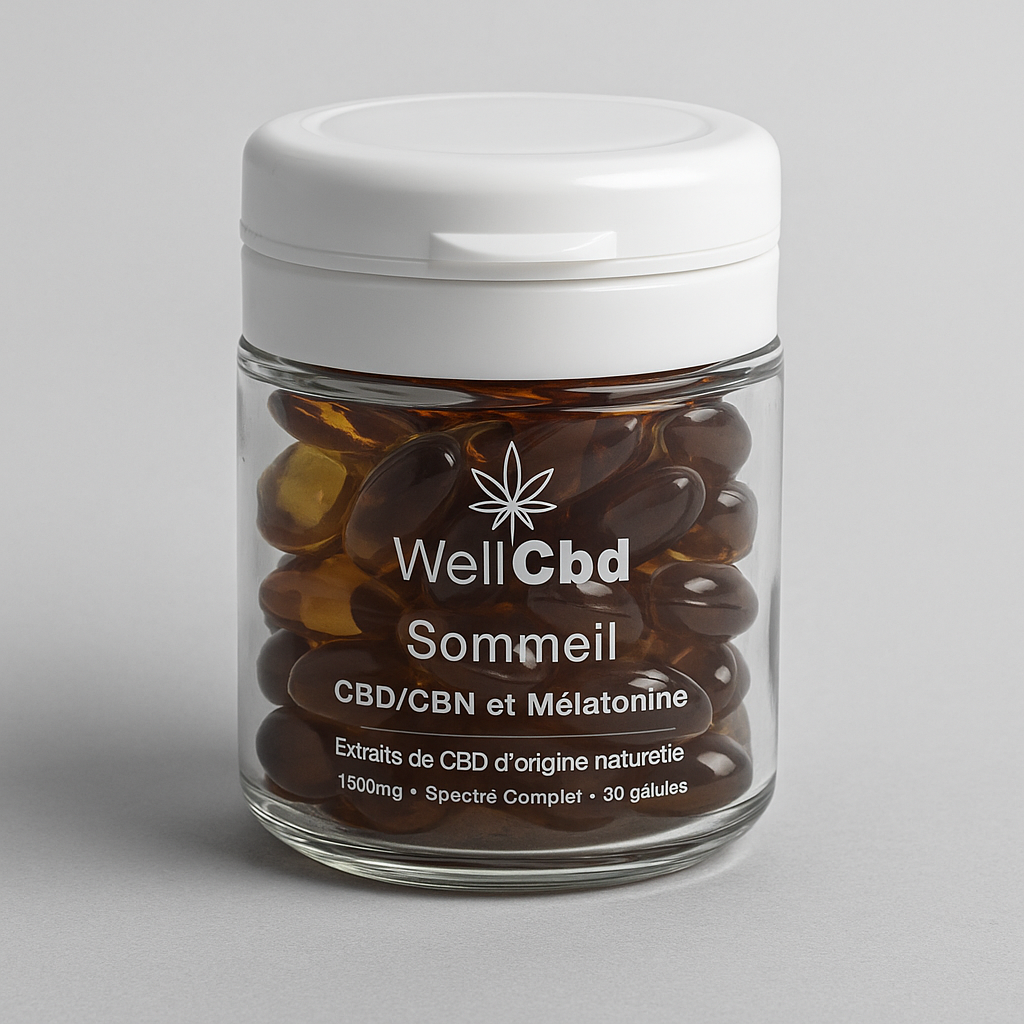 Gélule CBD sommeil | WELL CBD