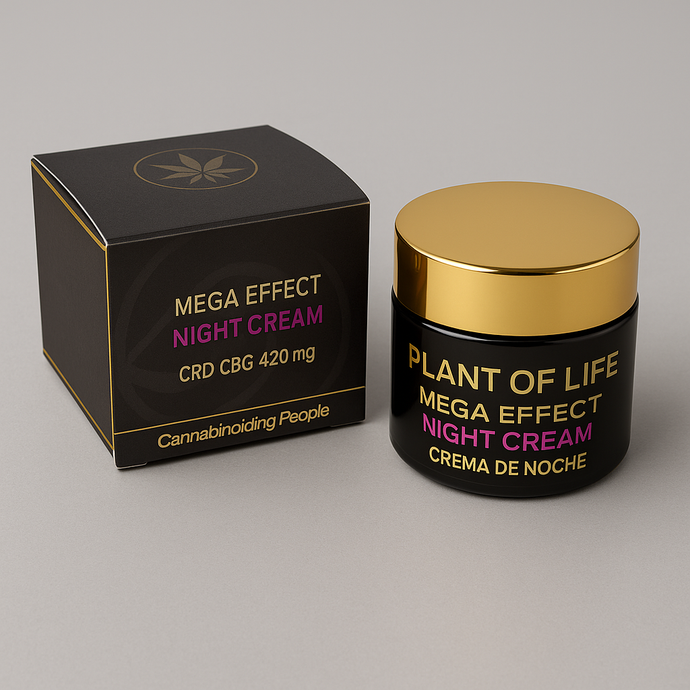 Crème de nuit CBD & CBG | PLANT OF LIFE