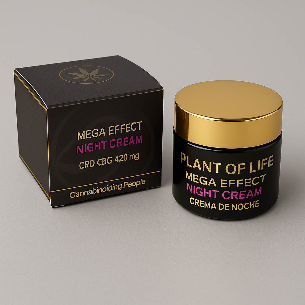 Crème de nuit CBD & CBG | PLANT OF LIFE
