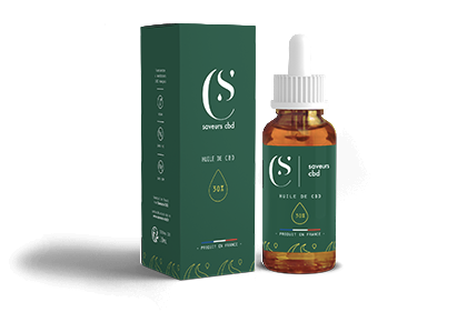 Huile CBD Bio 30% flacon Euphoria Society France