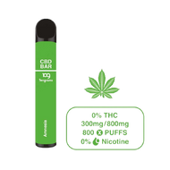 Puff CBD Amnesia – vape jetable sans nicotine variété Amnesia chanvre | Euphoria Society