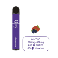 Puff CBD Cassis Mangue – vape jetable sans nicotine arômes cassis mangue | Euphoria Society