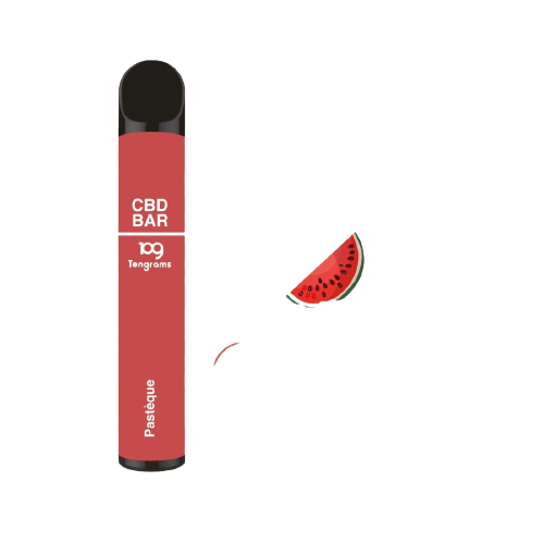 Puff CBD Pastèque — Vape CBD Jetable Sans Nicotine